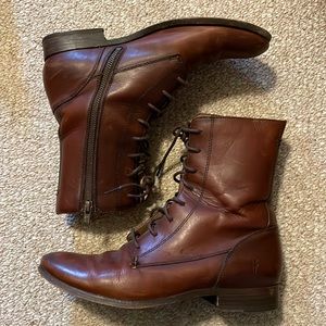 Frye Melissa Lace-up boots size 9.5